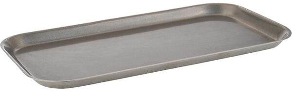 APS Vintage Servírovacia tácka 34 × 18 cm, starožitný antikorový vzhľad