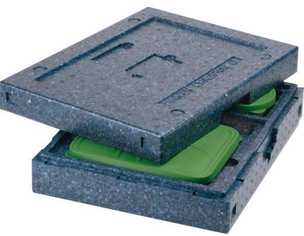 Gastro Box na prepravu a servírovanie jedla EPP-Box 38,5 × 32,5 cm