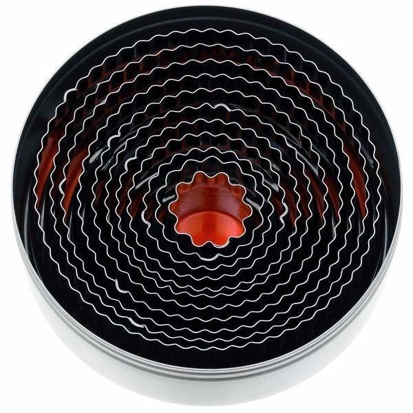 Lauterjung Solingen Súprava vykrajovadiel 11 ks vlnité