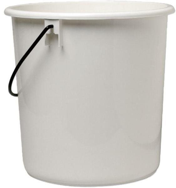 Gastro Vedro pevné 15 l bez veka, biele