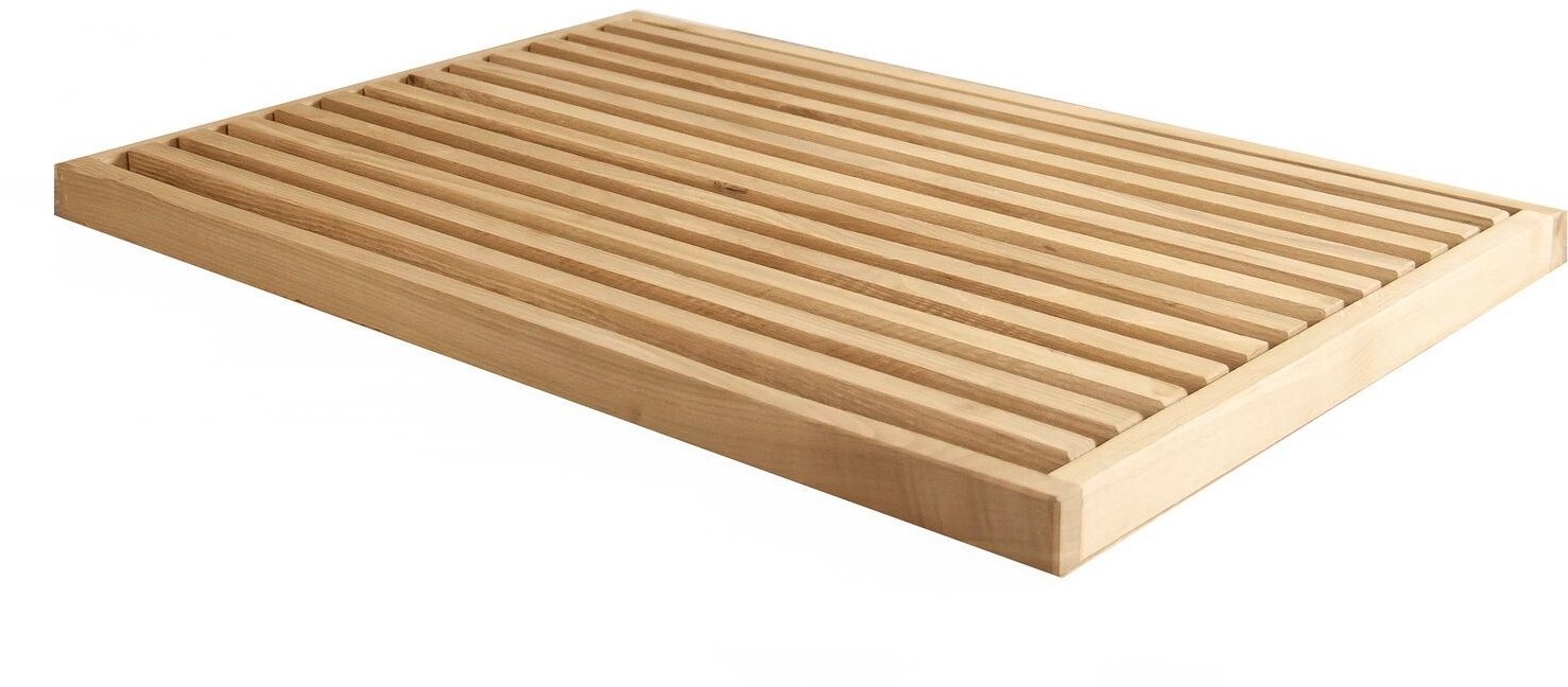 Gastro Doštička na krájanie chleba, výška 35 mm, 600 × 400 mm, ľanový olej