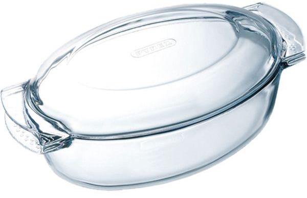 Pyrex Pekáč varné sklo s pokrievkou 39 × 22,5 cm