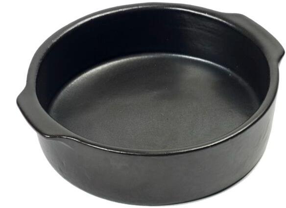 Serax Zapekacia miska Pure 0,87 l, čierna