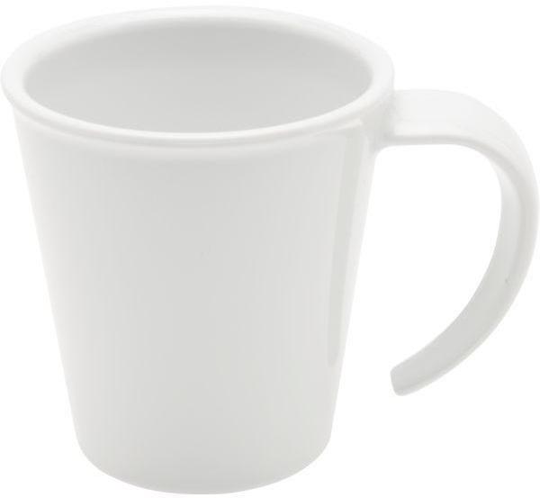 Ornamin Hrnček na kávu plastový 350 ml, biely