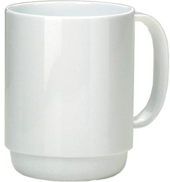 Ornamin Hrnček plastový 350 ml, biely
