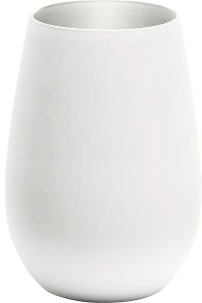 Stölzle Elements Pohár 465 ml, biela / strieborná, 6 ks