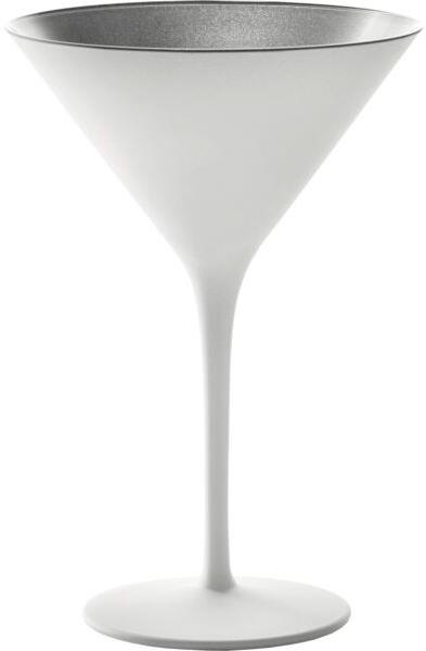 Stölzle Elements Koktailový pohár 240 ml, biela / strieborná, 6 ks
