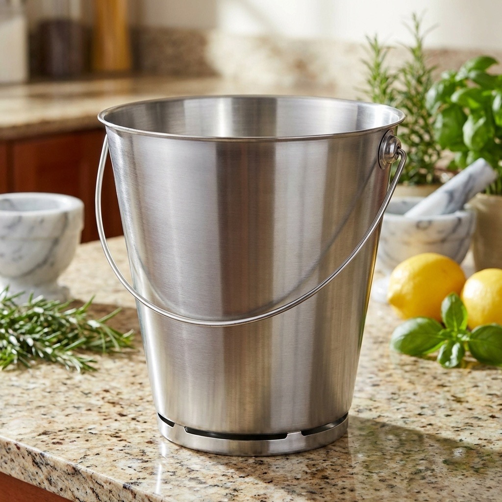 Vedierko so stupnicou, nerez, Paderno Grand Gourmet 15 l