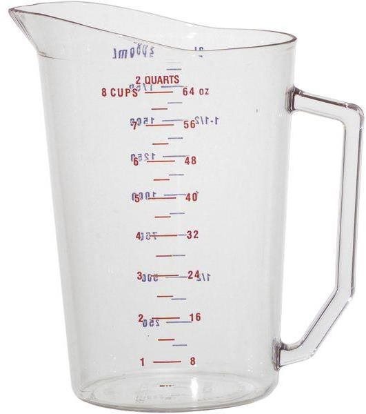 Odmerka plast Cambro 2000 ml