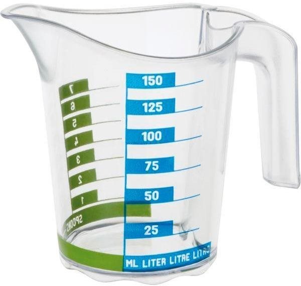 Odmerka plastová Rotho Domino 150 ml