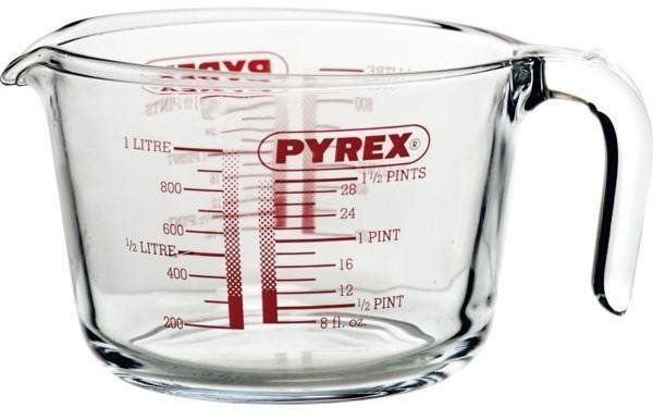 Odmerka sklo Pyrex 1000 ml