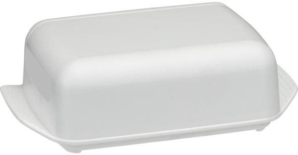 Dóza na maslo Fackelmann 15 × 9 cm biela