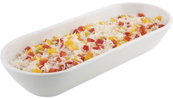 APS Miska oválna na pečivo bagety melamín 38,5 cm