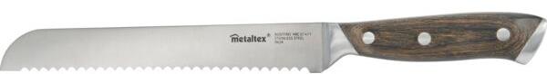 Metaltex Nôž na chlieb 36,5 cm, drevená rukoväť
