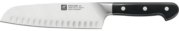 Zwilling Nôž santoku Pro 42 cm, s vrúbkovaným okrajom