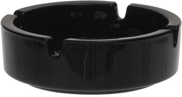 Arcoroc Popolník sklenený 10,7 cm, čierny