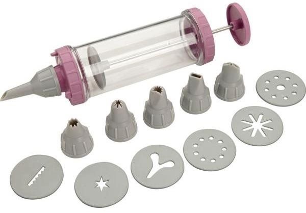 Fackelmann Trezirovacia zdobiaca pištoľ/presovač keksov 18 cm