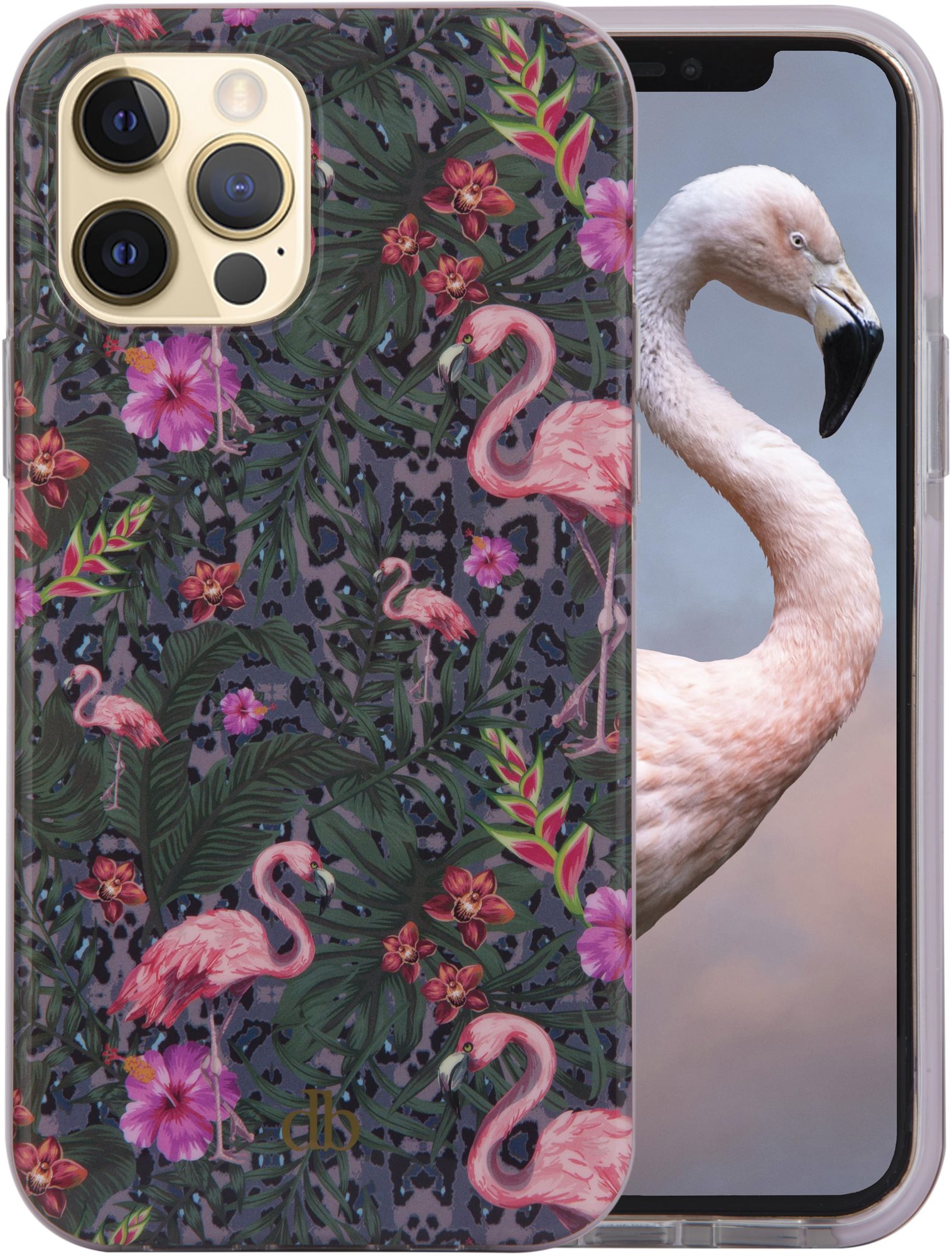dbramante1928 Capri na iPhone 13 Pro Max, tropical flamingo