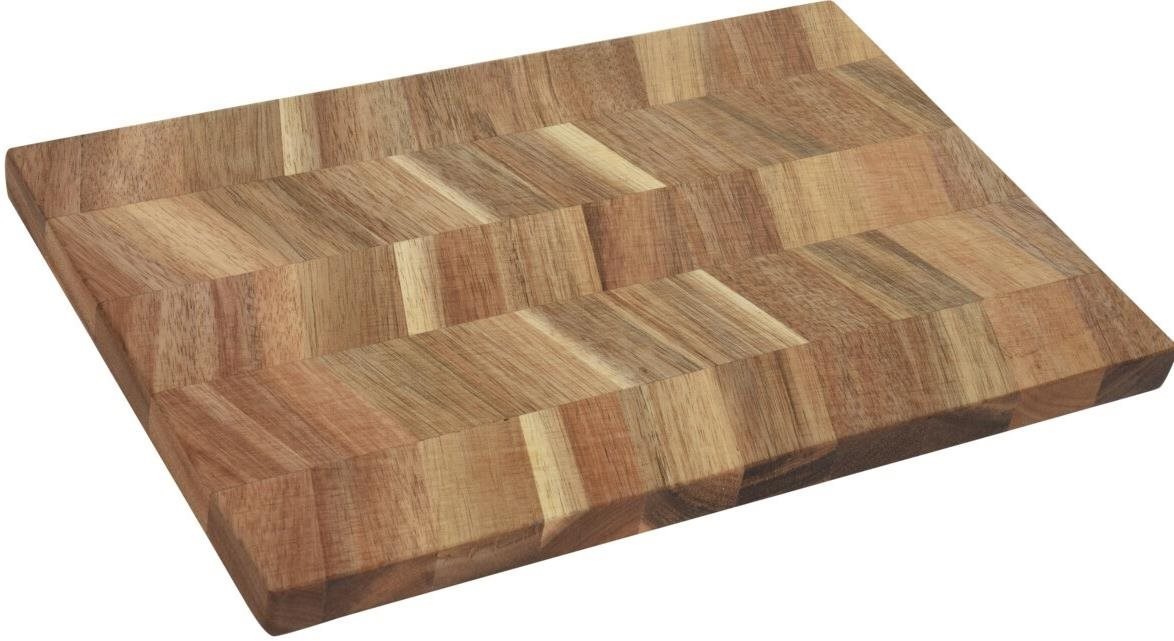 H & L Kuchynská doska/doska 30 × 20 × 1,5 cm, skladané drevo