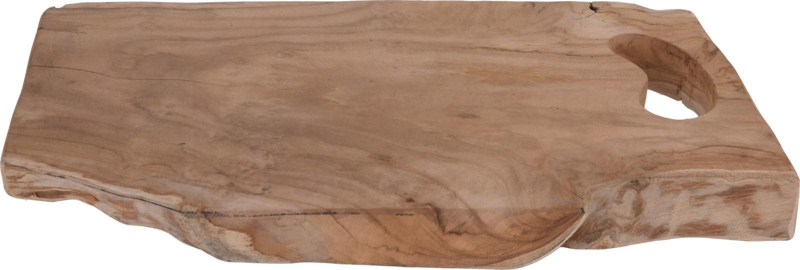 H&L Rustikálna drevená doštička s uchom, teak
