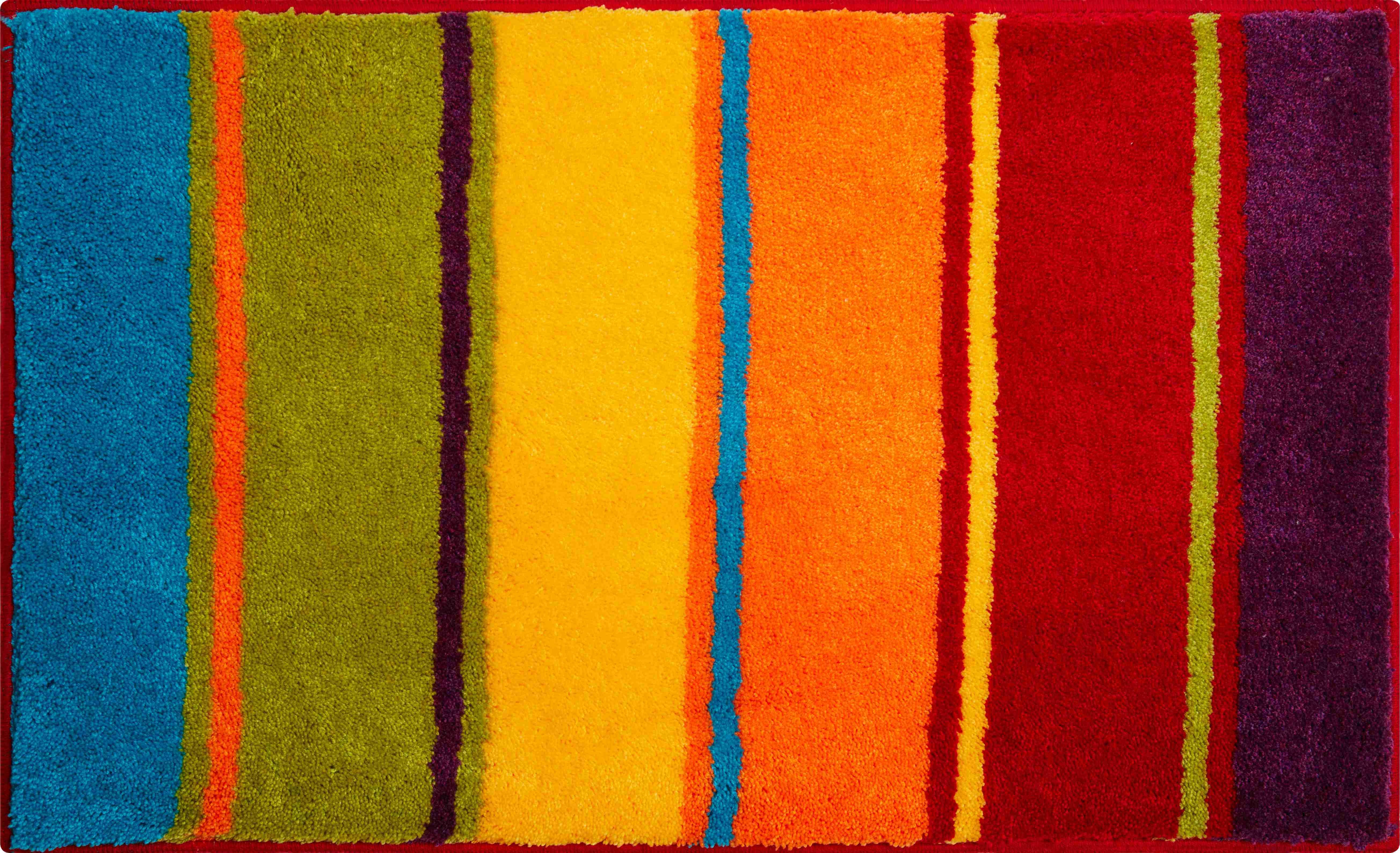 GRUND SUMMERTIME Kúpeľňová predložka 60 × 90 cm, viacfarebná