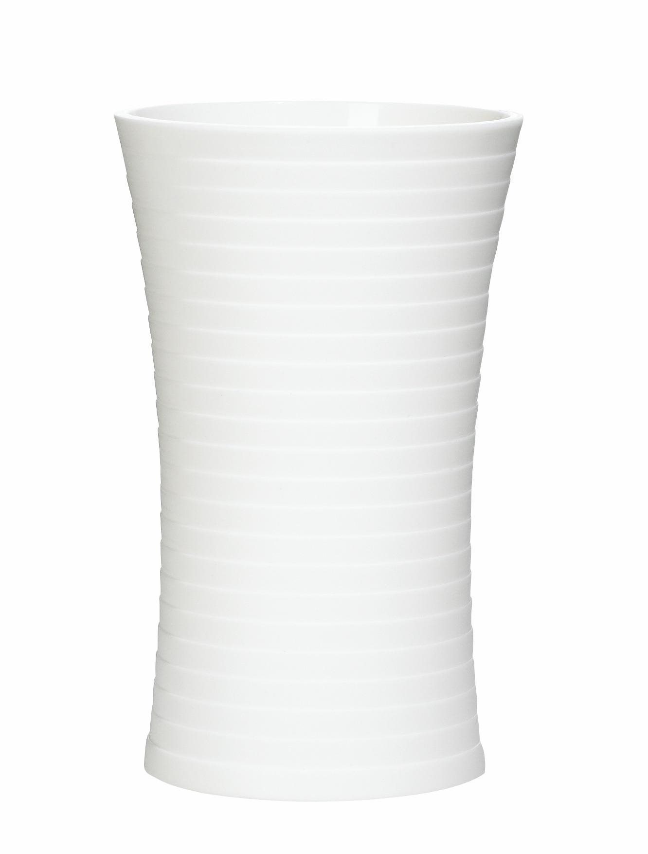 GRUND TOWER – Pohár na zubné kefky 7 × 7 × 11,8 cm, biely