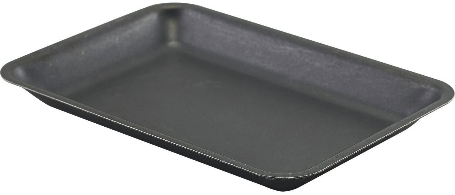 GENWARE Tácka antikorová, PVD povlak, 20 × 14 cm, výška 2 cm, čierna