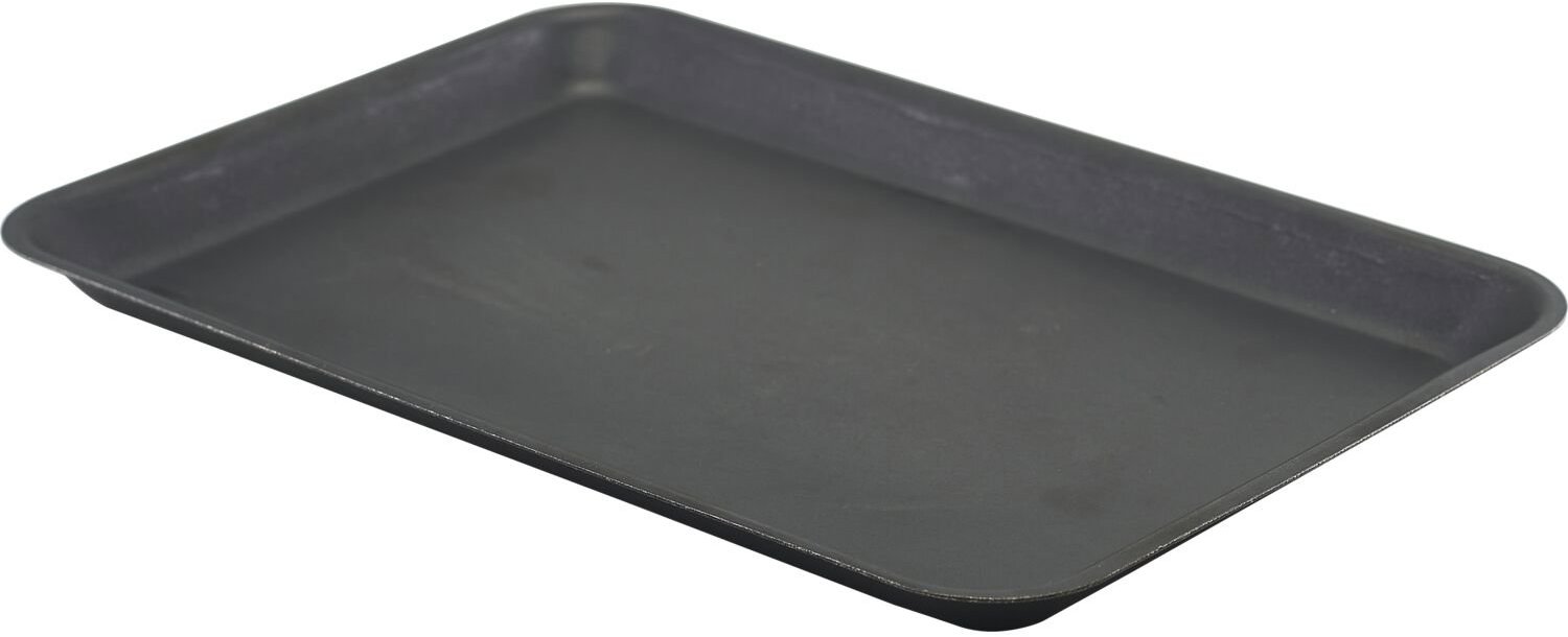 GENWARE Tácka antikorová, PVD povlak, 31,5 × 21,5 cm, výška 2 cm, čierna