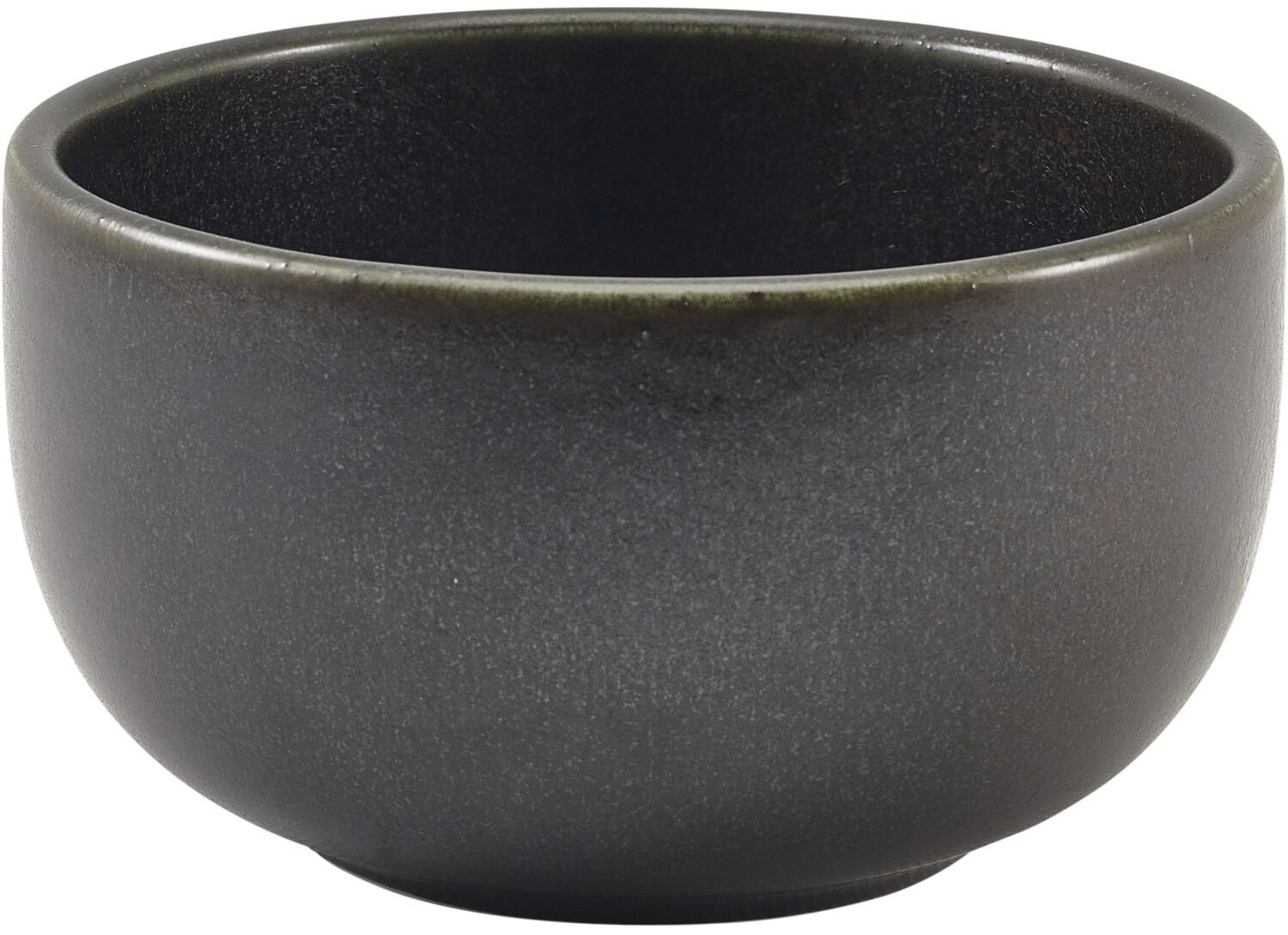 GENWARE Miska porcelánová, výška 75 mm, priemer 124 mm, čierna