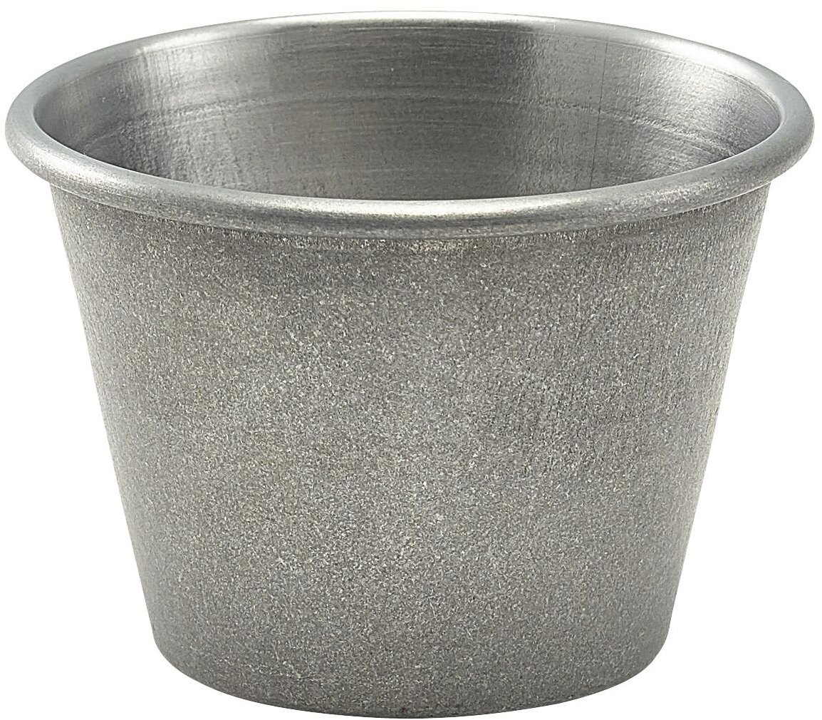 GENWARE Miska na dip nerezová, stonewashed, výška 42 mm, priemer 60 mm