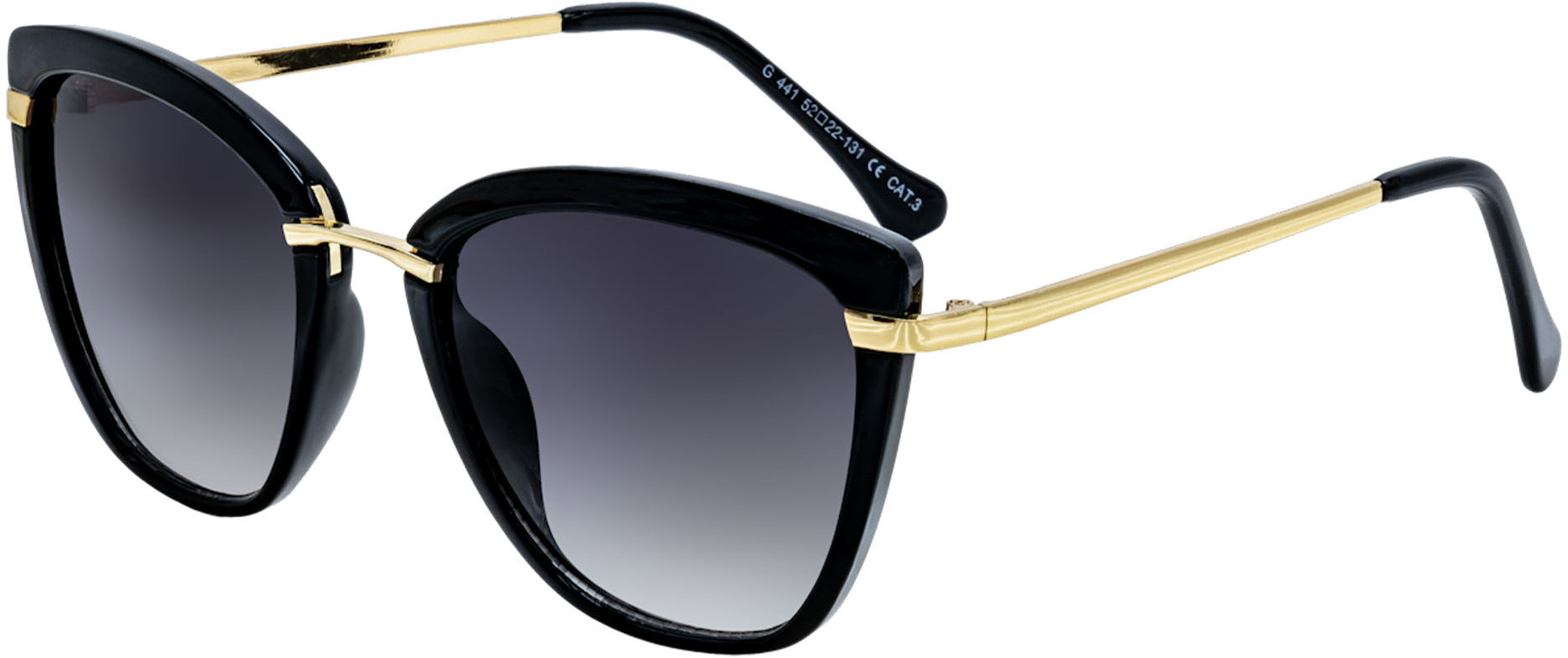 GLASSA Slnečné okuliare G 441, čierne