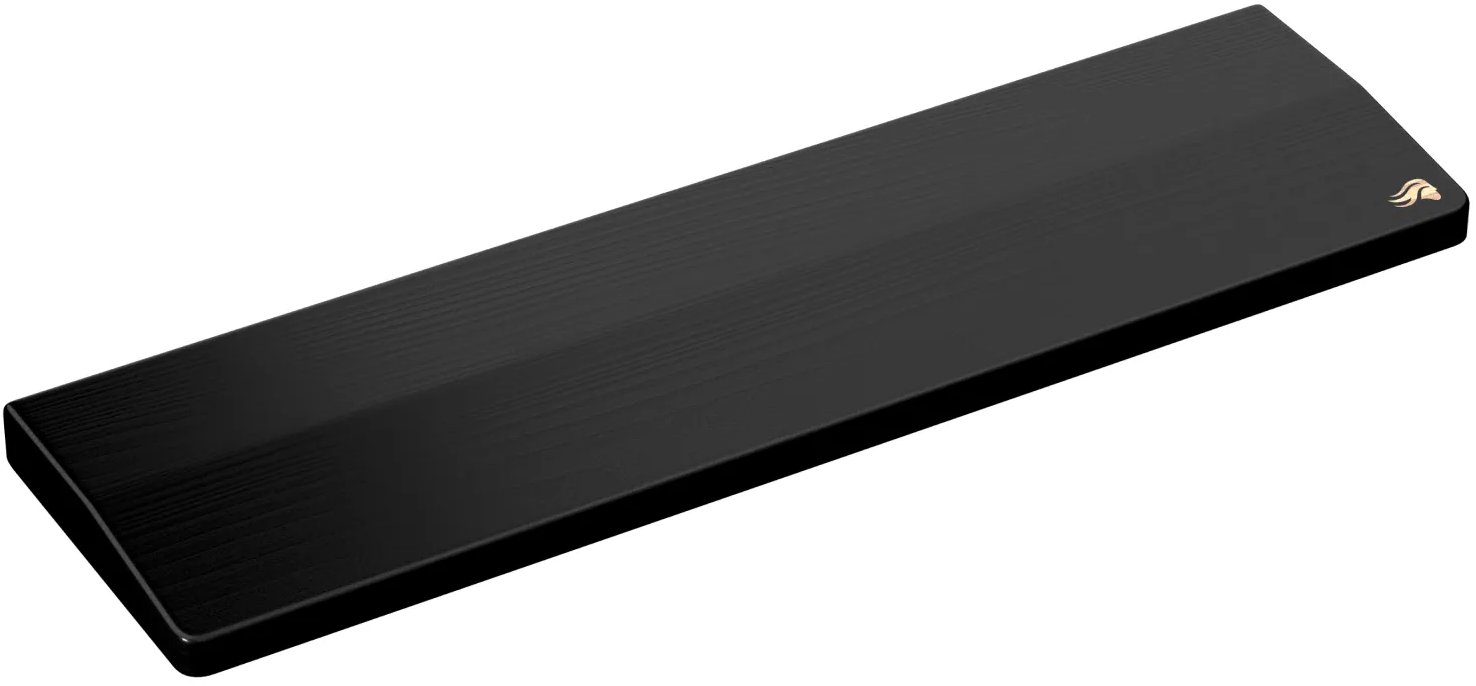 Glorious Gaming Wooden Keyboard Wrist Rest Black – TKL