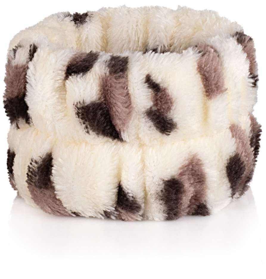 GloryStyles Náramky/potné vložky na umývanie tváre, leopardie