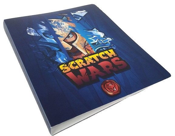 Scratch Wars - Album na karty hrdinov A5