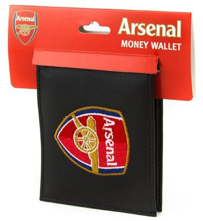 Arsenal FC: Embroidered Crest peňaženka, otváracia