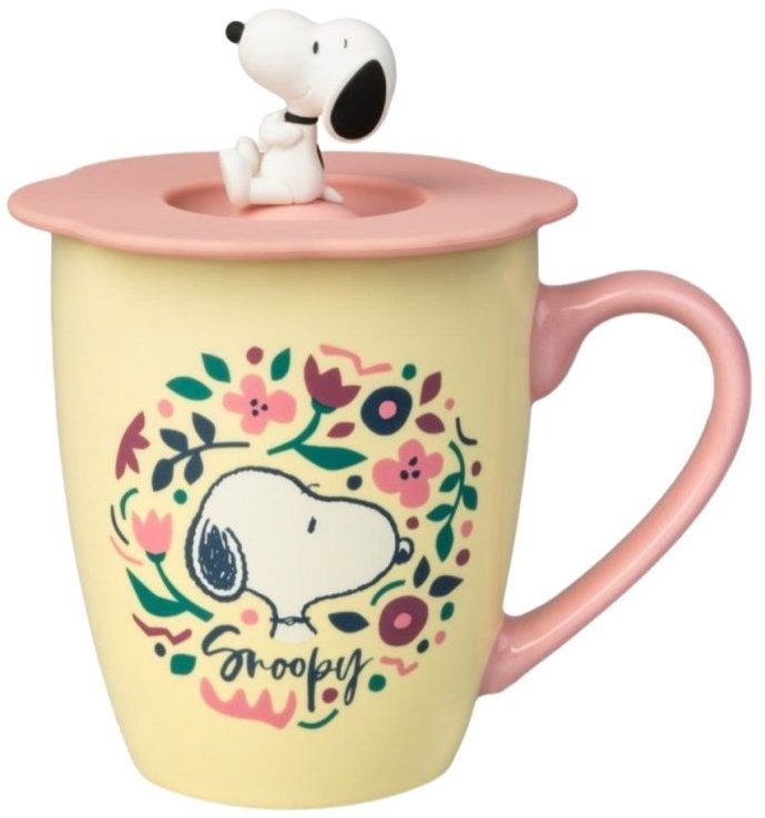 Snoopy: In garden - 3D Hrnek