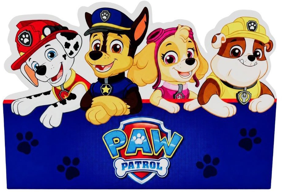 Skládací pozvánky Tlapková patrola s obálkami, Paw Patrol, 8 ks