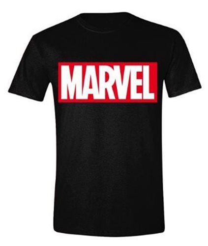 Marvel Box Logo tričko M