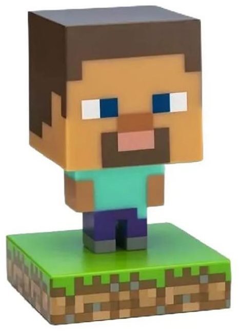 Minecraft - Steve - Svietiaca figúrka