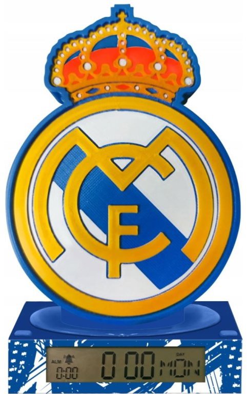 Real Madrid: Club crest – Budík svietiaci