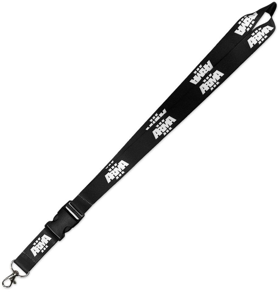 Arma 3 – Lanyard Black – kľúčenka