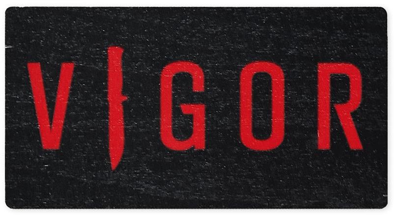 Vigor Logo Wooden Magnet