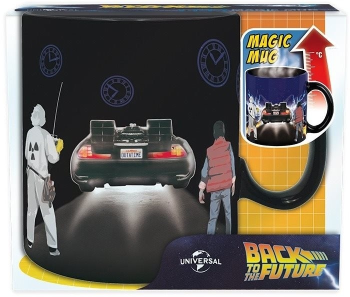 Back To The Future – Time Machine – hrnček premenlivý