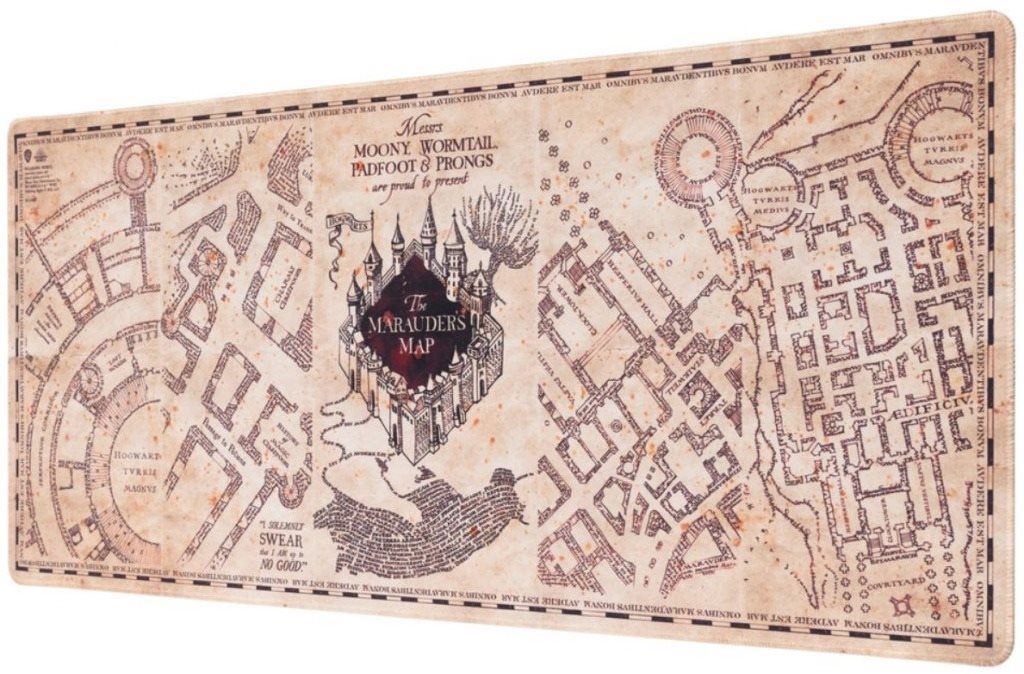 Harry Potter - Marauders Map - Herná podložka na stôl