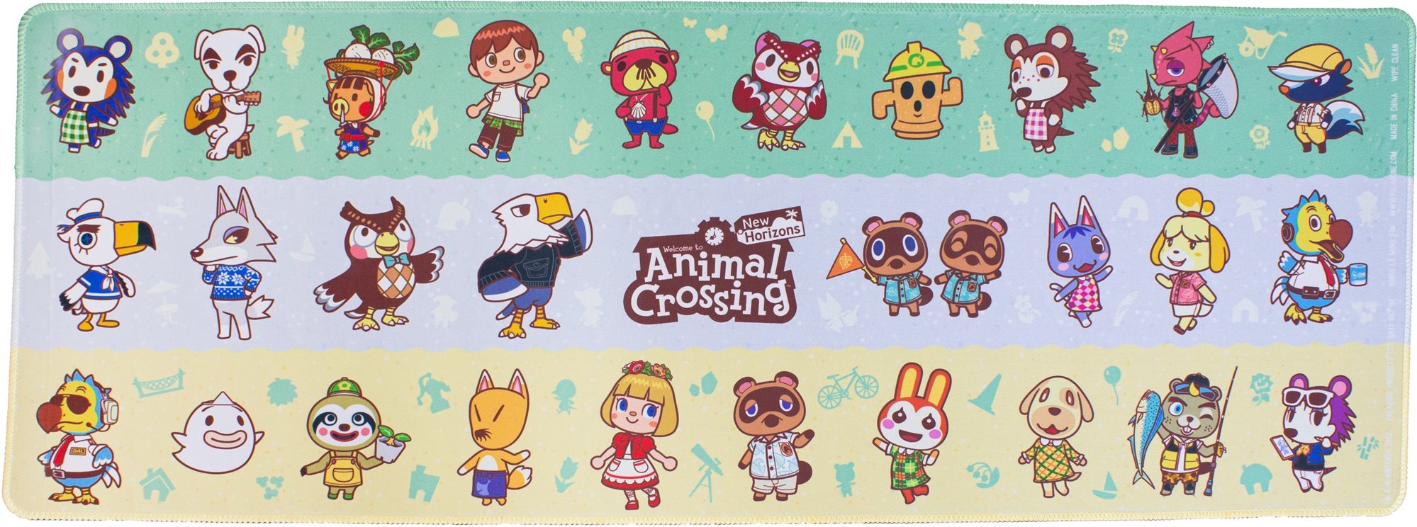 Animal Crossing – herná podložka na stôl
