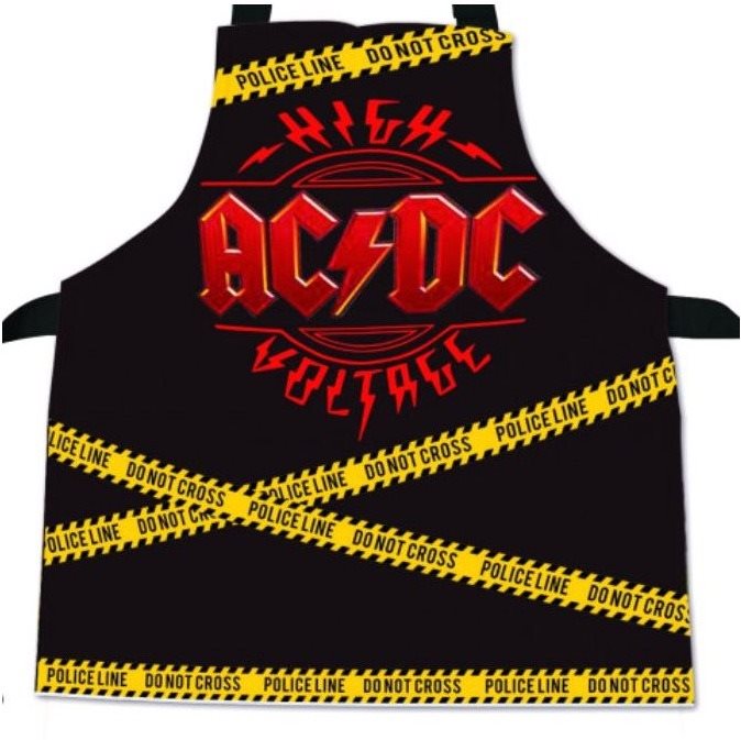 AC/DC – kuchynská zástera