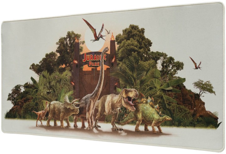 Jurassic Park - Dinosaurus Attacking - Herná podložka na stôl
