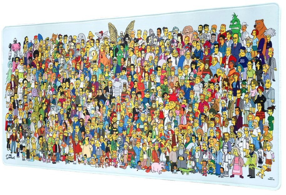 The Simpsons - Characters - Herná podložka na stôl