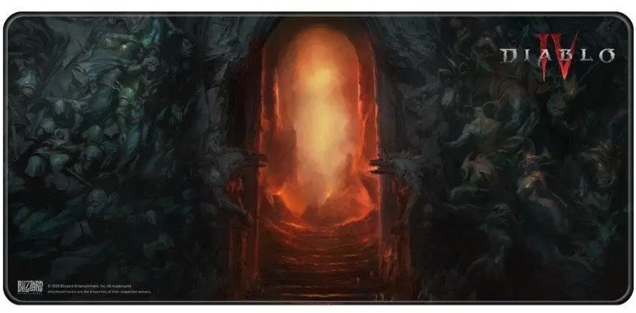 Diablo IV – Gate of Hell – Podložka pod myš a klávesnicu