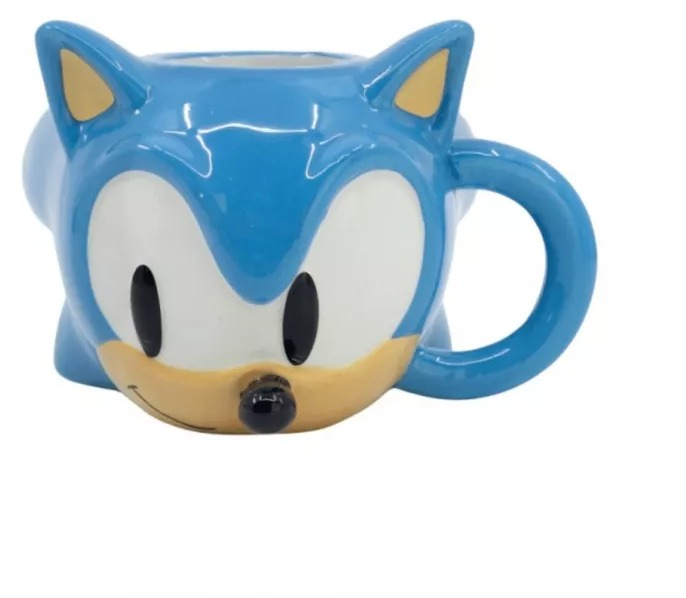 Sonic The Hedgehog – 3D hrnček